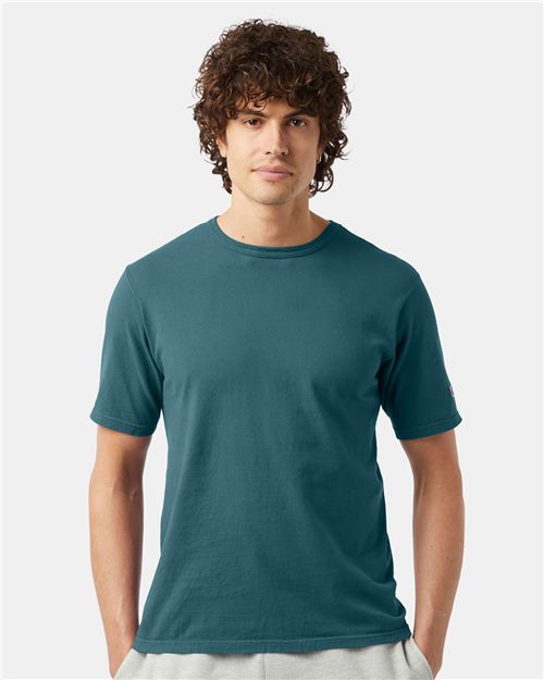 Champion. Unisex Garment-Dyed T-Shirt. CD100