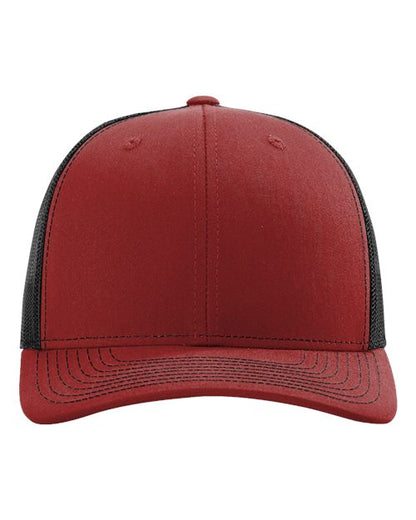 Richardson Snapback Trucker Cap - 112 - EMBROIDERED