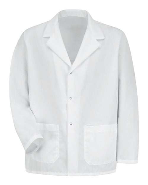 Red Kap Unisex Specialized Lapel Counter Coat - KP16 - EMBROIDERED
