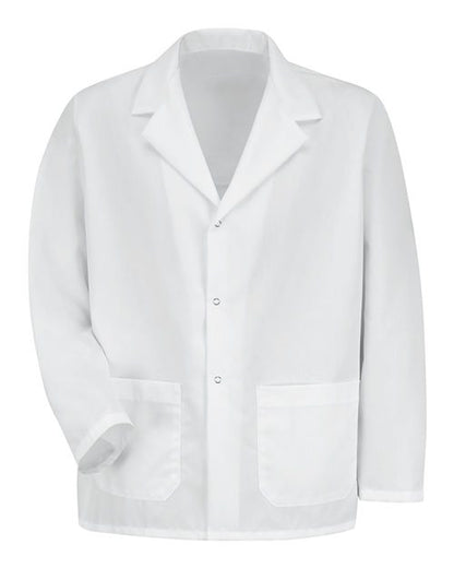 Red Kap Unisex Specialized Lapel Counter Coat - KP16 - EMBROIDERED