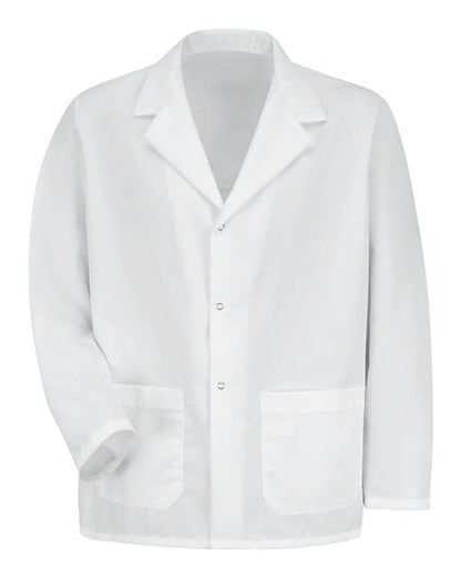 Red Kap Unisex Specialized Lapel Counter Coat - KP16 - EMBROIDERED