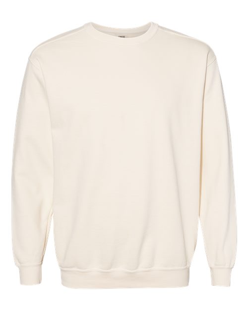 Comfort Colors Unisex Garment-Dyed Crewneck Sweatshirt - 1566 - EMBROIDERED