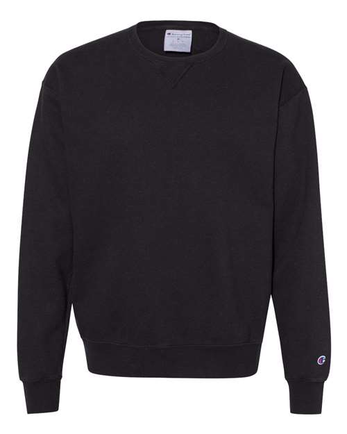 Champion. Unisex Garment-Dyed Crewneck Sweatshirt. CD400