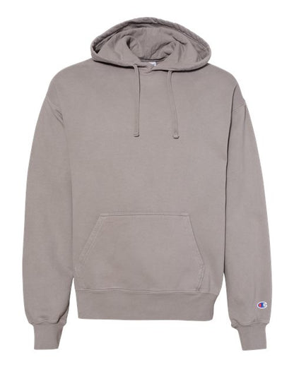 Champion. Unisex Garment-Dyed Hooded Sweatshirt. CD450