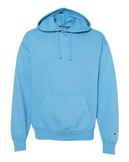 Champion. Unisex Garment-Dyed Hooded Sweatshirt. CD450