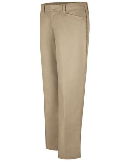 Red Kap Women's Work N Motion Pants - PZ33 - EMBROIDERED