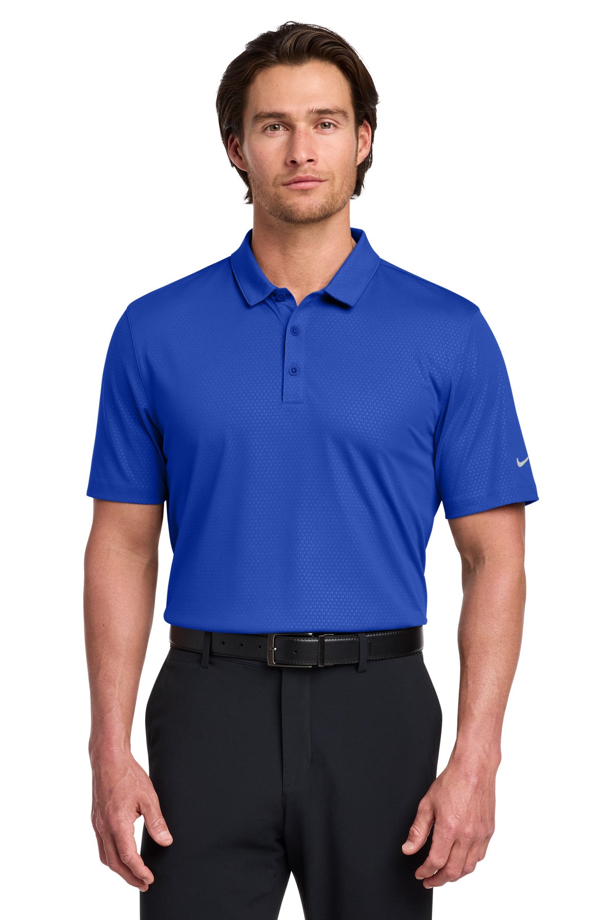 Nike Dri-FIT Embossed Tri-Blade Polo. 838964 - EMBROIDERED
