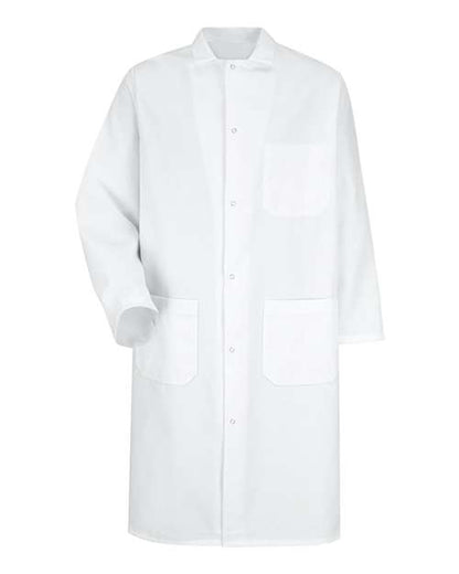 Red Kap Unisex Gripper - Front Butcher Frock - Interior Chest Pocket - 4004 - EMBROIDERED
