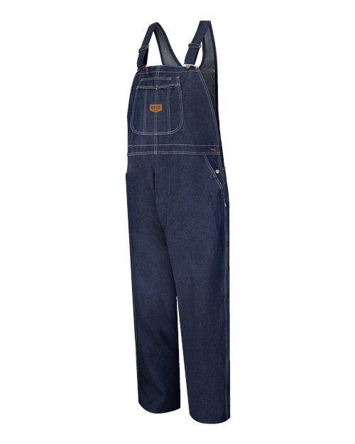 Red Kap Men's Denim Bib Overall - BD10 - EMBROIDERED