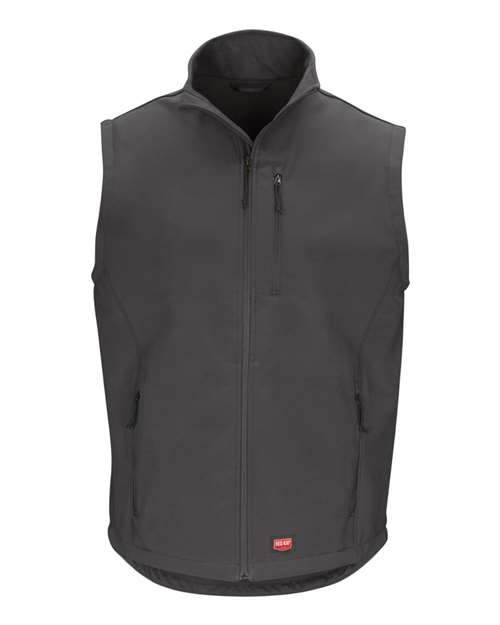 Red Kap Men's Soft Shell Vest - VP62 - EMBROIDERED