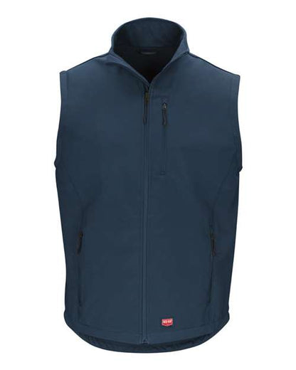 Red Kap Men's Soft Shell Vest - VP62 - EMBROIDERED