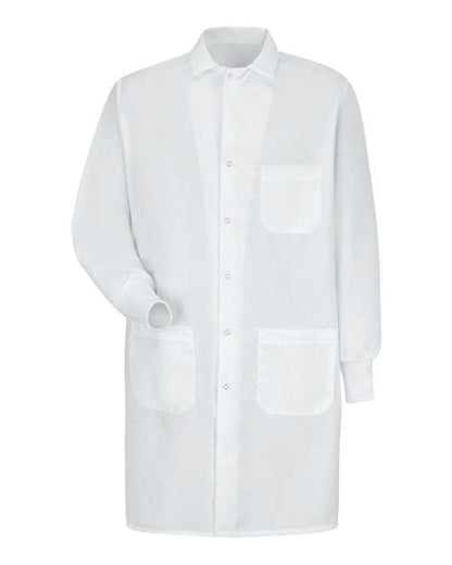 Red Kap Unisex Specialized Cuffed Lab Coat - KP72 - EMBROIDERED