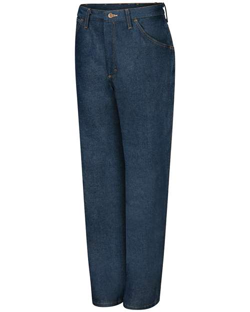 Red Kap Men's Extended Sizes Classic Work Jeans - PD52EXT - EMBROIDERED