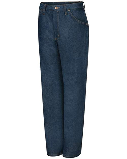 Red Kap Men's Extended Sizes Classic Work Jeans - PD52EXT - EMBROIDERED