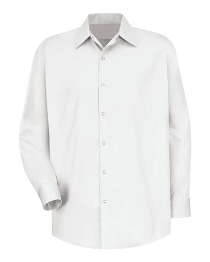 Red Kap Men's Long Sleeve Specialized Cotton Work Shirt - SC16 - EMBROIDERED