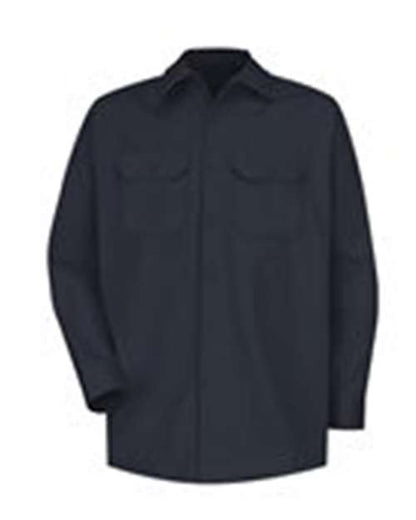 Red Kap Men's Tall Deluxe Heavyweight Cotton Shirt - SC70T - EMBROIDERED