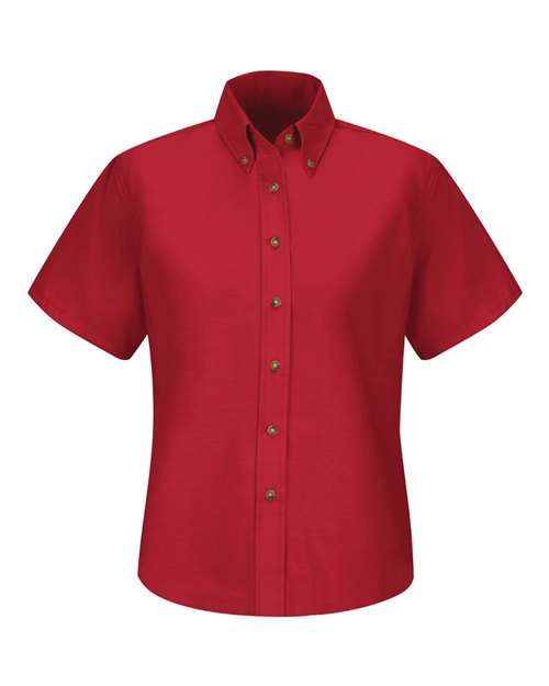 Red Kap Women's Poplin Dress Shirt - SP81 - EMBROIDERED