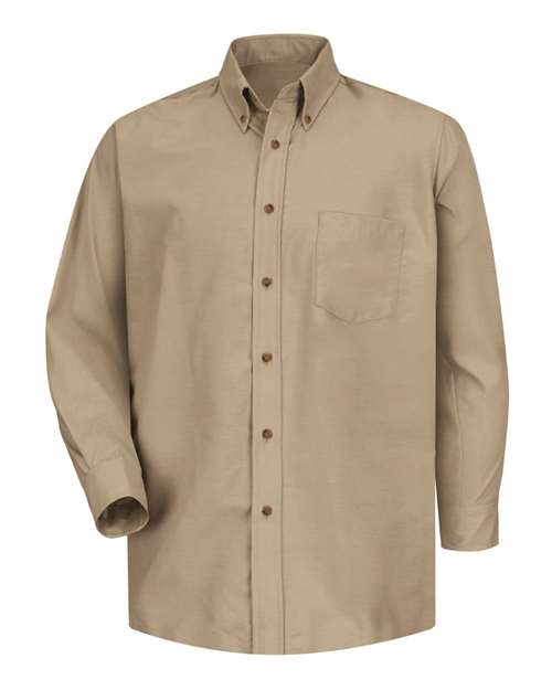 Red Kap Men's Poplin Dress Shirt - SP90 - EMBROIDERED