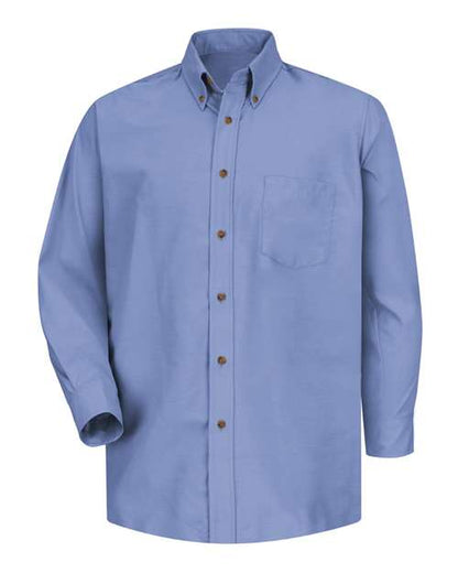 Red Kap Men's Poplin Dress Shirt - SP90 - EMBROIDERED