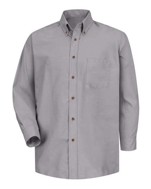 Red Kap Men's Poplin Dress Shirt - SP90 - EMBROIDERED