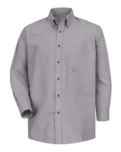 Red Kap Men's Poplin Dress Shirt - SP90 - EMBROIDERED