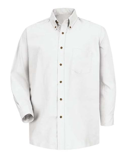 Red Kap Men's Poplin Dress Shirt - SP90 - EMBROIDERED