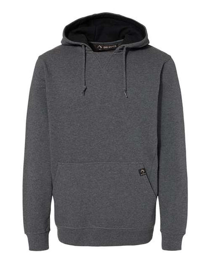 DRI DUCK Men's Woodland Fleece Hooded Pullover - 7035 - EMBROIDERED