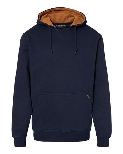 DRI DUCK. Men's Woodland Fleece Hooded Pullover. 7035