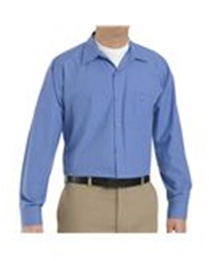 Red Kap Men's Tall Broadcloth Shirt - SB12T - EMBROIDERED