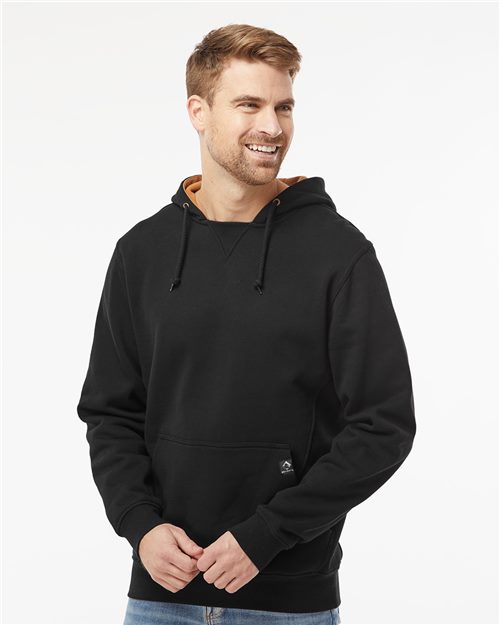 DRI DUCK. Men's Woodland Fleece Hooded Pullover. 7035