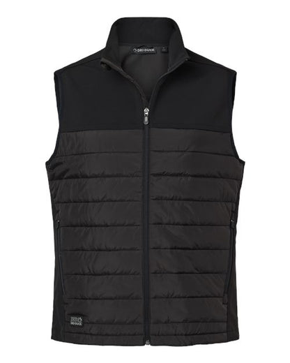 DRI DUCK Men's Summit Soft Shell Puffer Vest - 5318 - EMBROIDERED