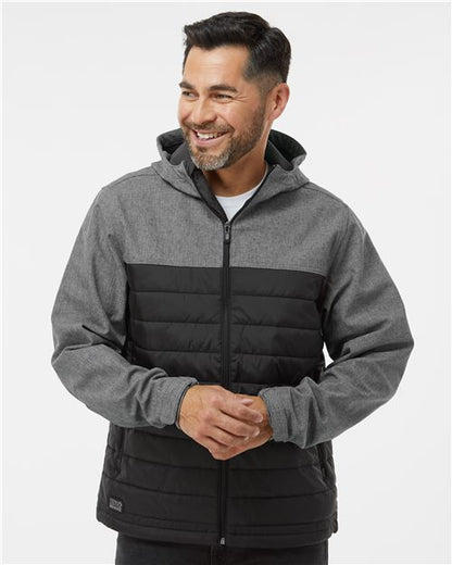 DRI DUCK Men's Pinnacle Soft Shell Puffer Jacket - 5324 - EMBROIDERED