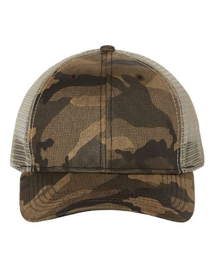 DRI DUCK Covert Trucker Cap - 3466 - EMBROIDERED