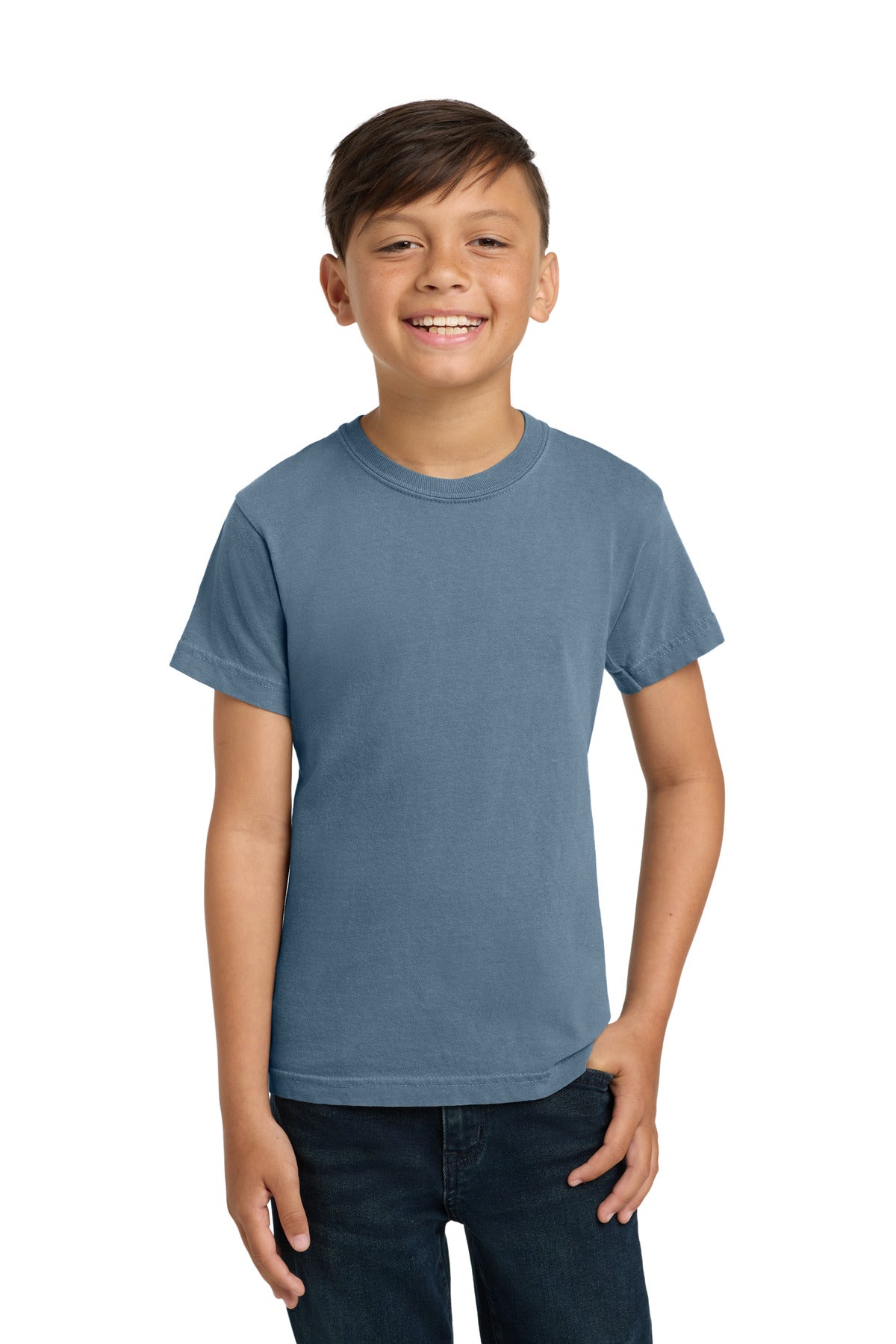 COMFORT COLORS  Youth Heavyweight Ring Spun Tee. 9018 - EMBROIDERED