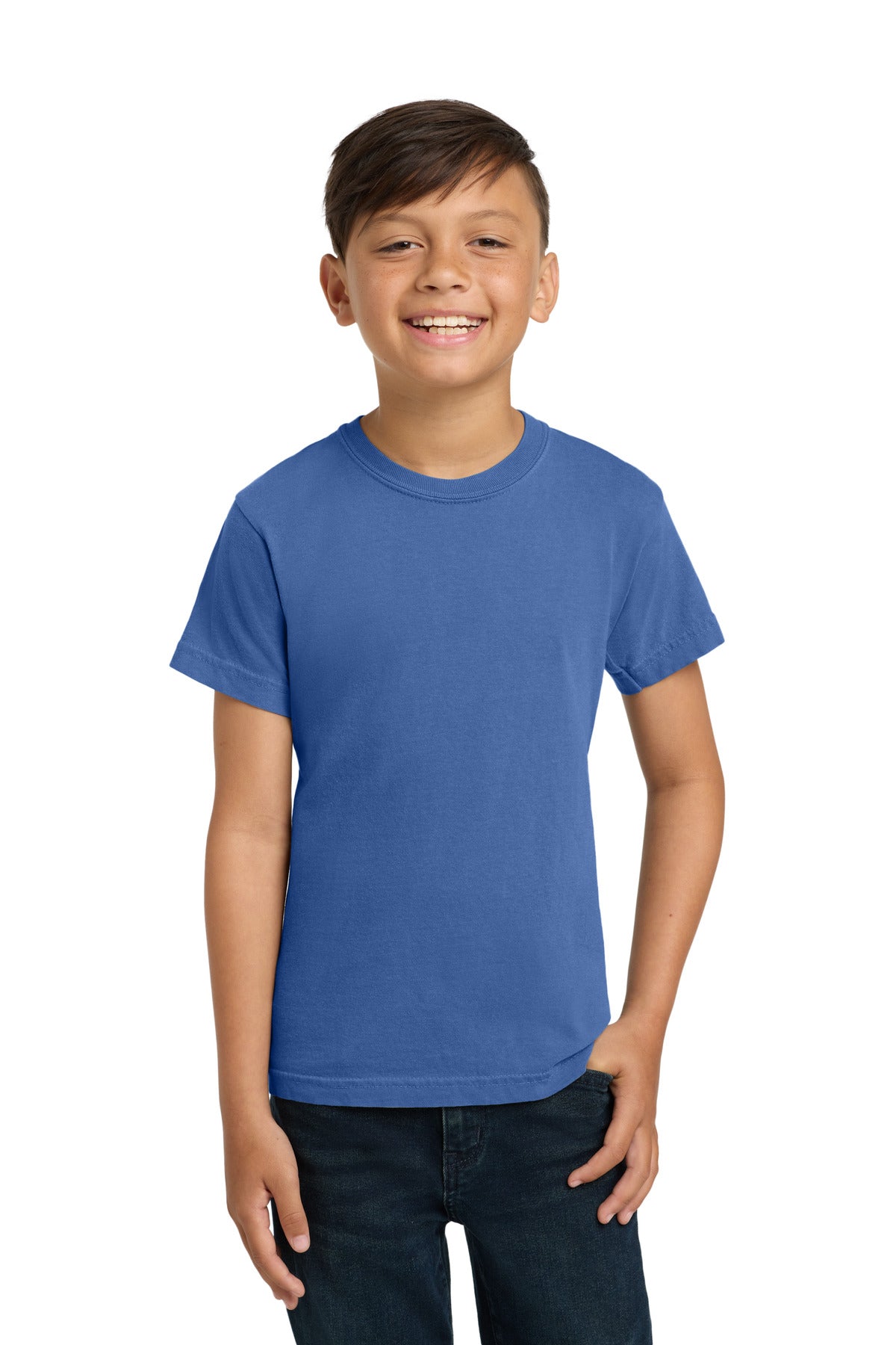 COMFORT COLORS  Youth Heavyweight Ring Spun Tee. 9018 - EMBROIDERED