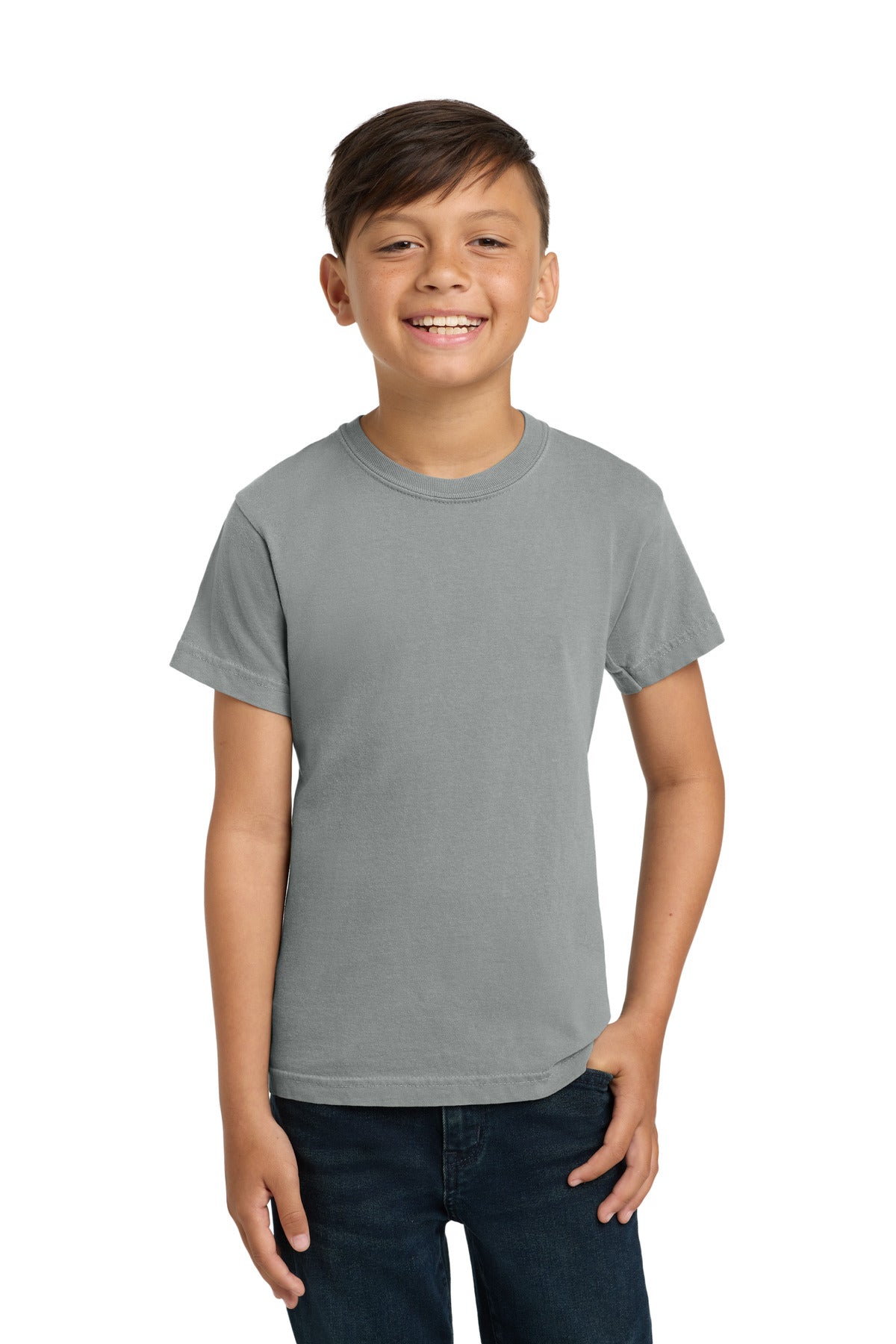 COMFORT COLORS  Youth Heavyweight Ring Spun Tee. 9018 - EMBROIDERED
