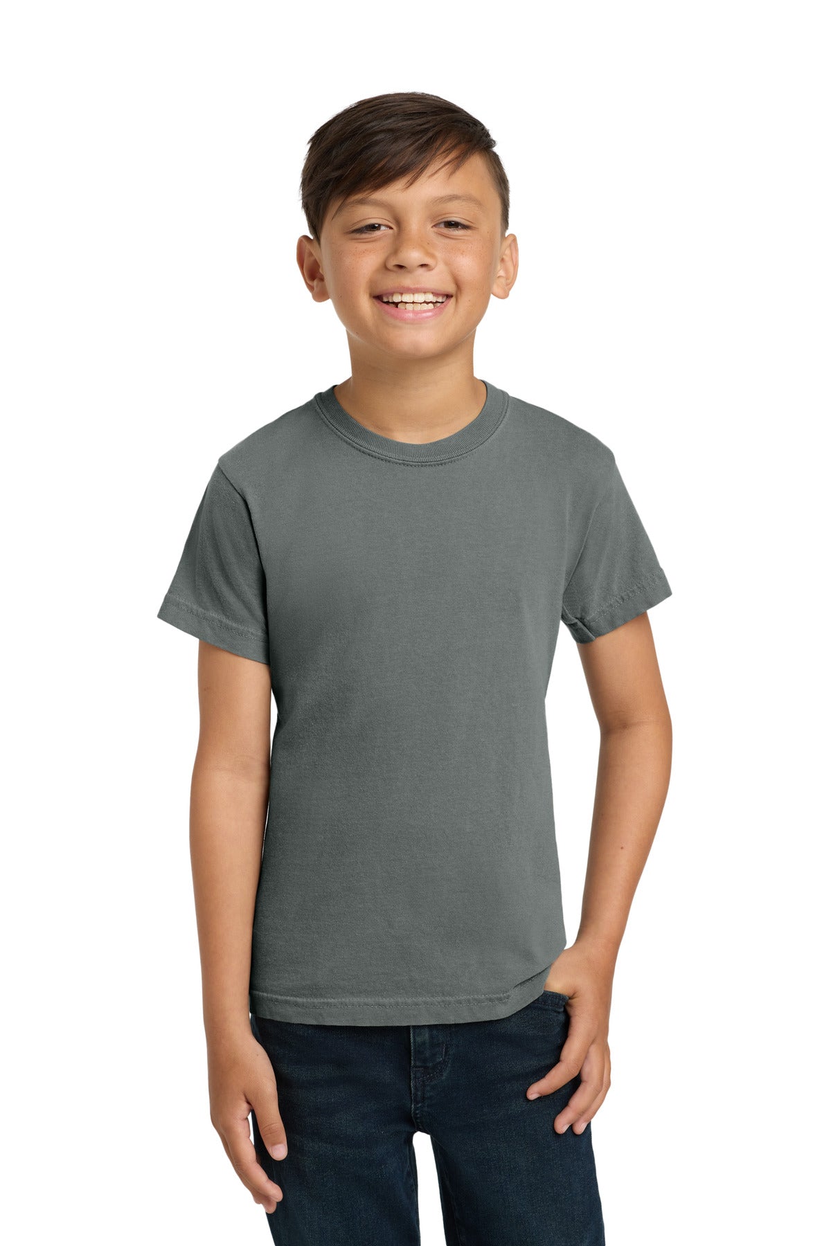 COMFORT COLORS  Youth Heavyweight Ring Spun Tee. 9018 - EMBROIDERED