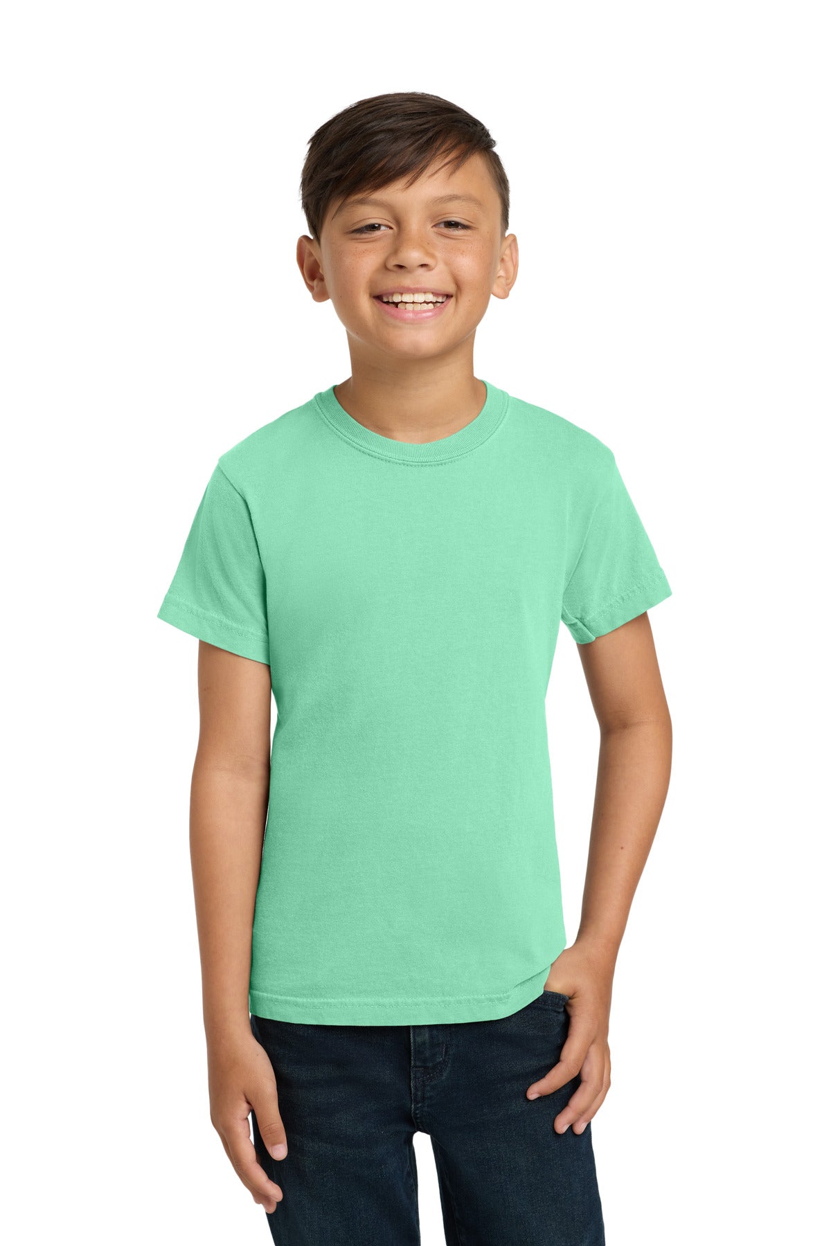 COMFORT COLORS  Youth Heavyweight Ring Spun Tee. 9018 - EMBROIDERED