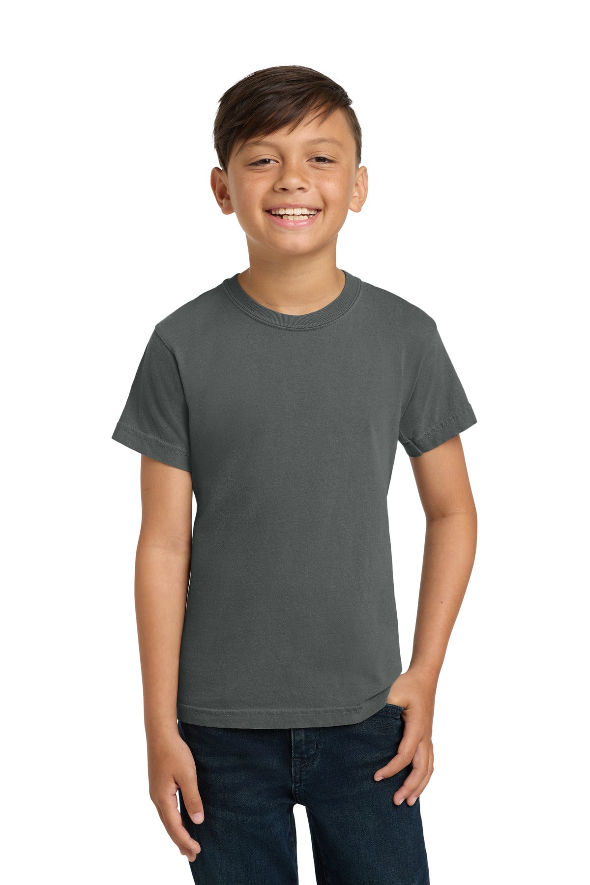 COMFORT COLORS  Youth Heavyweight Ring Spun Tee. 9018 - EMBROIDERED