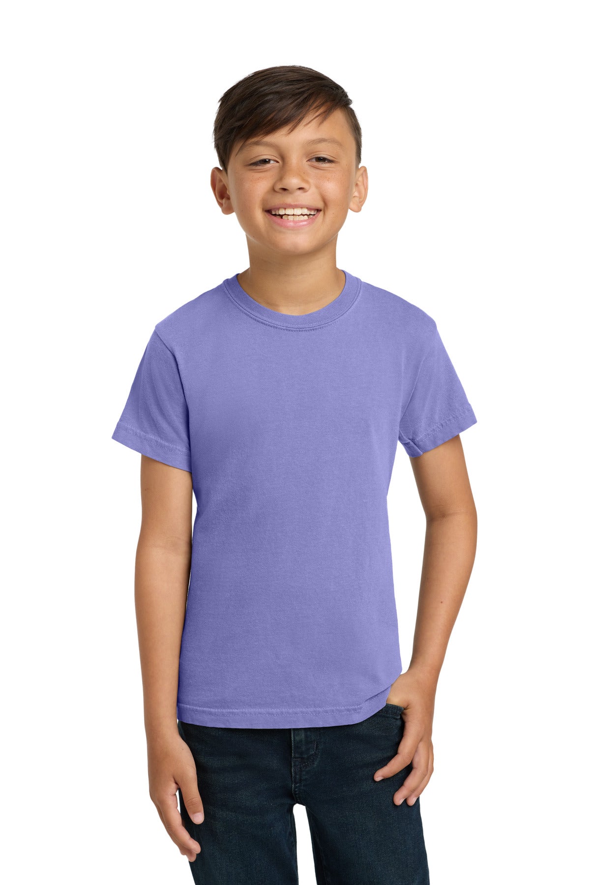 COMFORT COLORS  Youth Heavyweight Ring Spun Tee. 9018 - EMBROIDERED