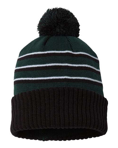 Richardson. Pom Cuffed Beanie. 134