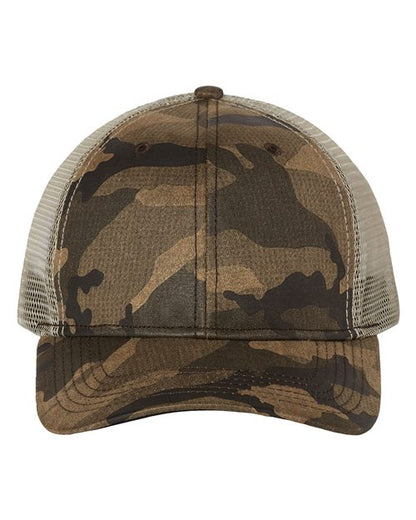 DRI DUCK Covert Trucker Cap - 3466 - EMBROIDERED