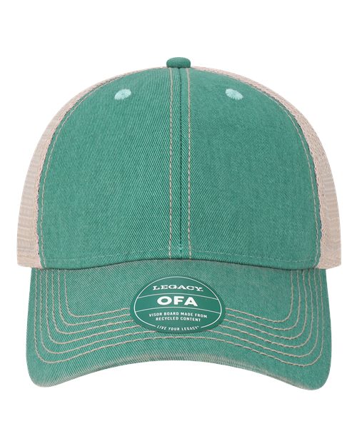 LEGACY Old Favorite Trucker Cap - OFA - EMBROIDERED