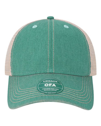 LEGACY Old Favorite Trucker Cap - OFA - EMBROIDERED