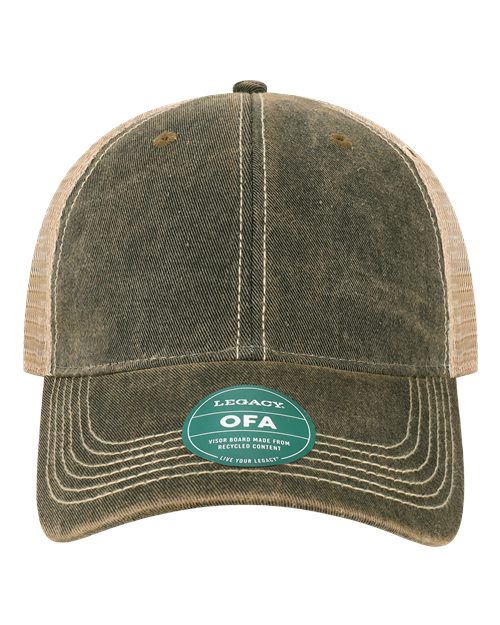 LEGACY Old Favorite Trucker Cap - OFA - EMBROIDERED
