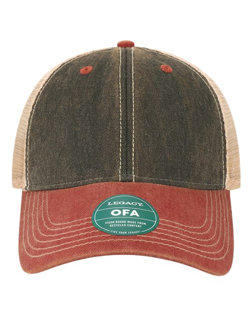 LEGACY Old Favorite Trucker Cap - OFA - EMBROIDERED