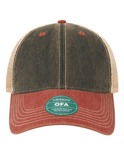 LEGACY Old Favorite Trucker Cap - OFA - EMBROIDERED