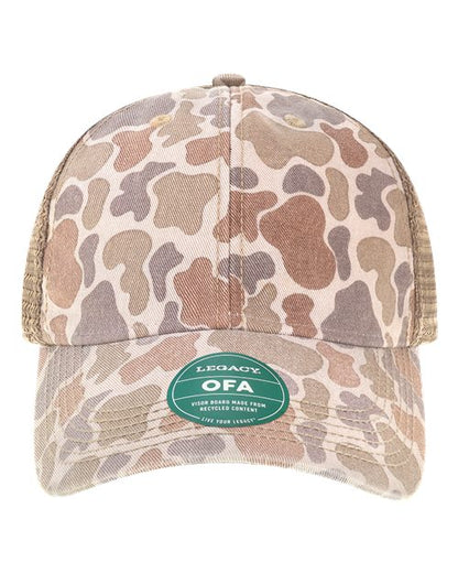 LEGACY Old Favorite Trucker Cap - OFA - EMBROIDERED