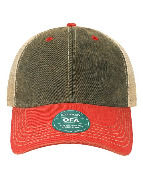LEGACY Old Favorite Trucker Cap - OFA - EMBROIDERED