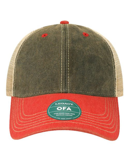 LEGACY Old Favorite Trucker Cap - OFA - EMBROIDERED